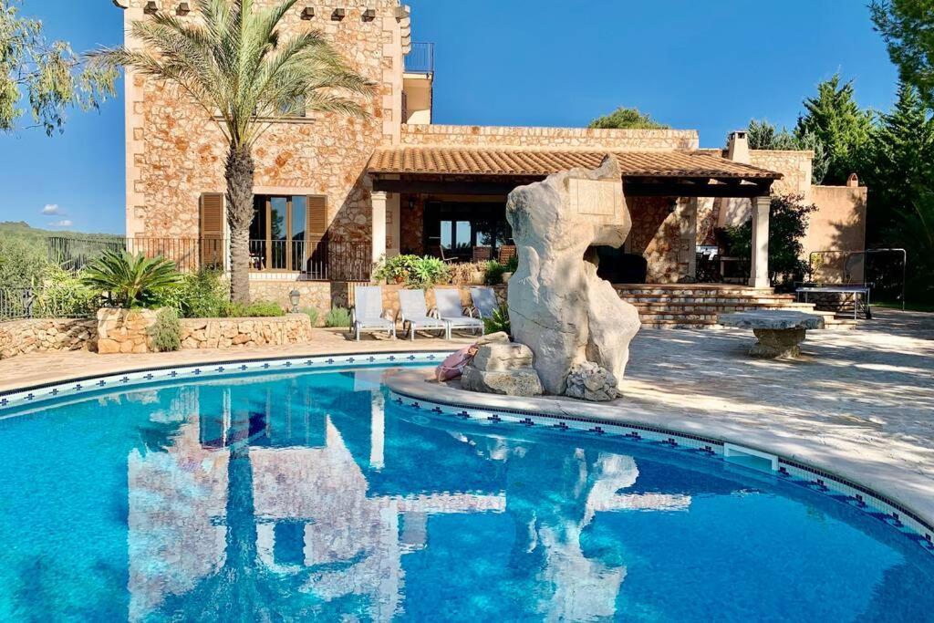 Es Castell De Ca N'Alou De Ses Cases Noves S'Horta Exterior photo